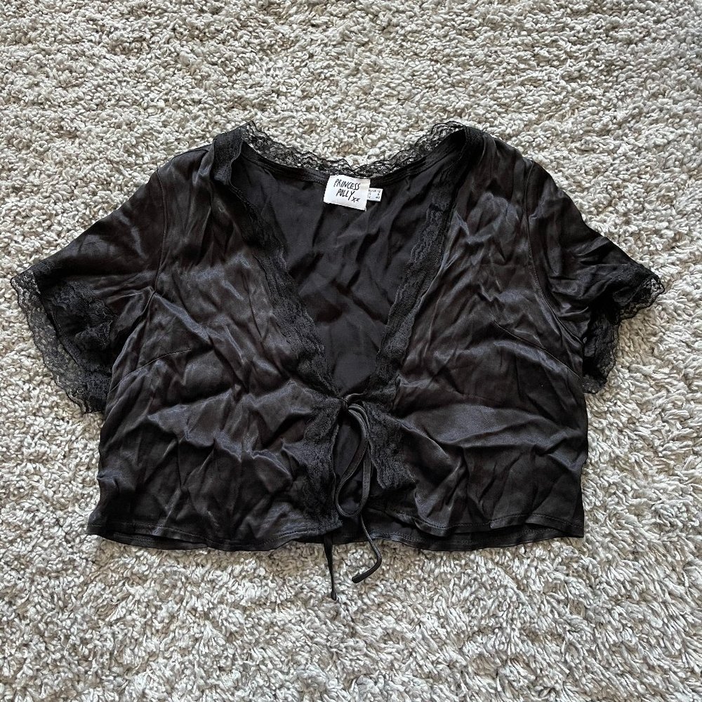 Princess Polly Black Top